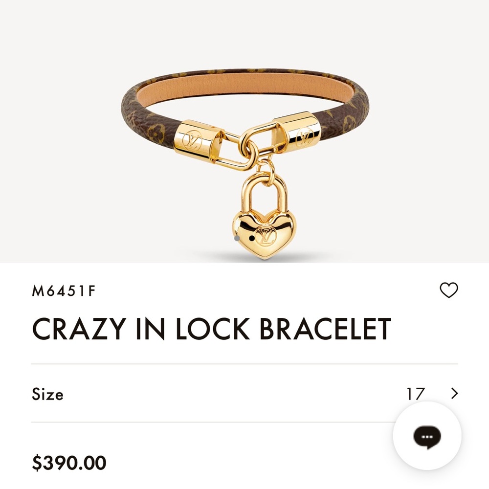 New crazy in lock bracelet